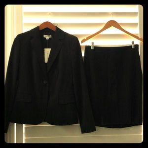 Calvin Klein Pinstriped Suit Size 4